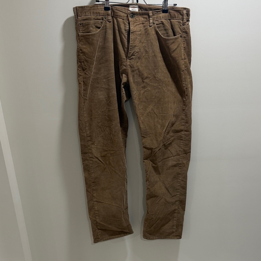 Dockers Straight Fit Men's 36x30 Tan Corduroy Pants